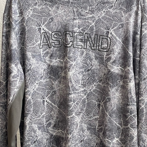 Mens’s Ascend (Bass Pro Shop? Long sleeve Fishing Shirt, Size Large - Picture 5 of 10